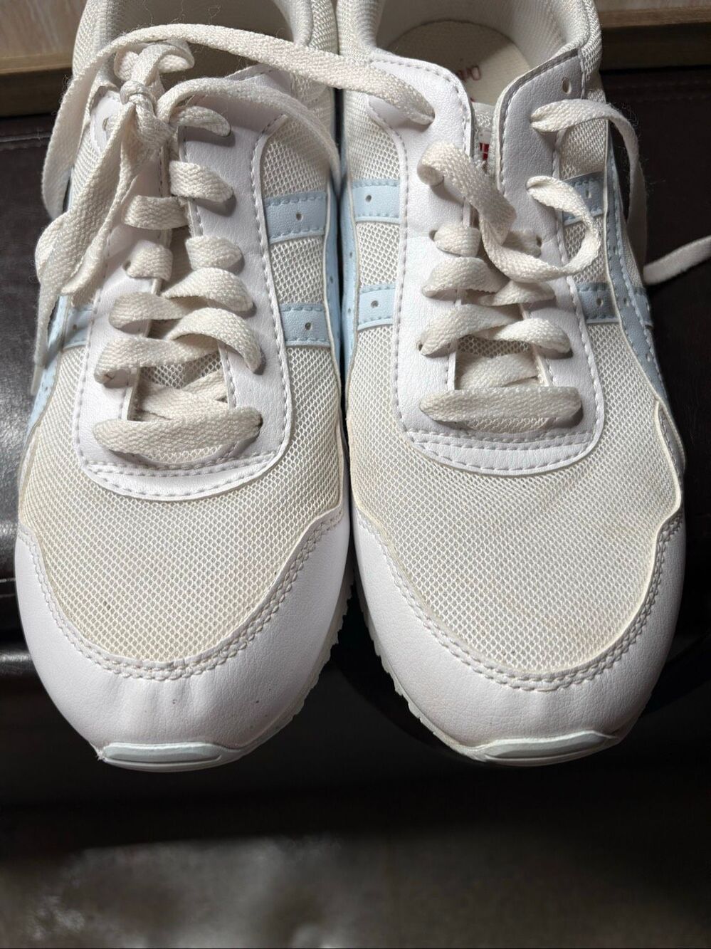 ASICS Tiger Runner "White Sky" Women's Low Top Sneakers Size 7 - Picture 13 of 14